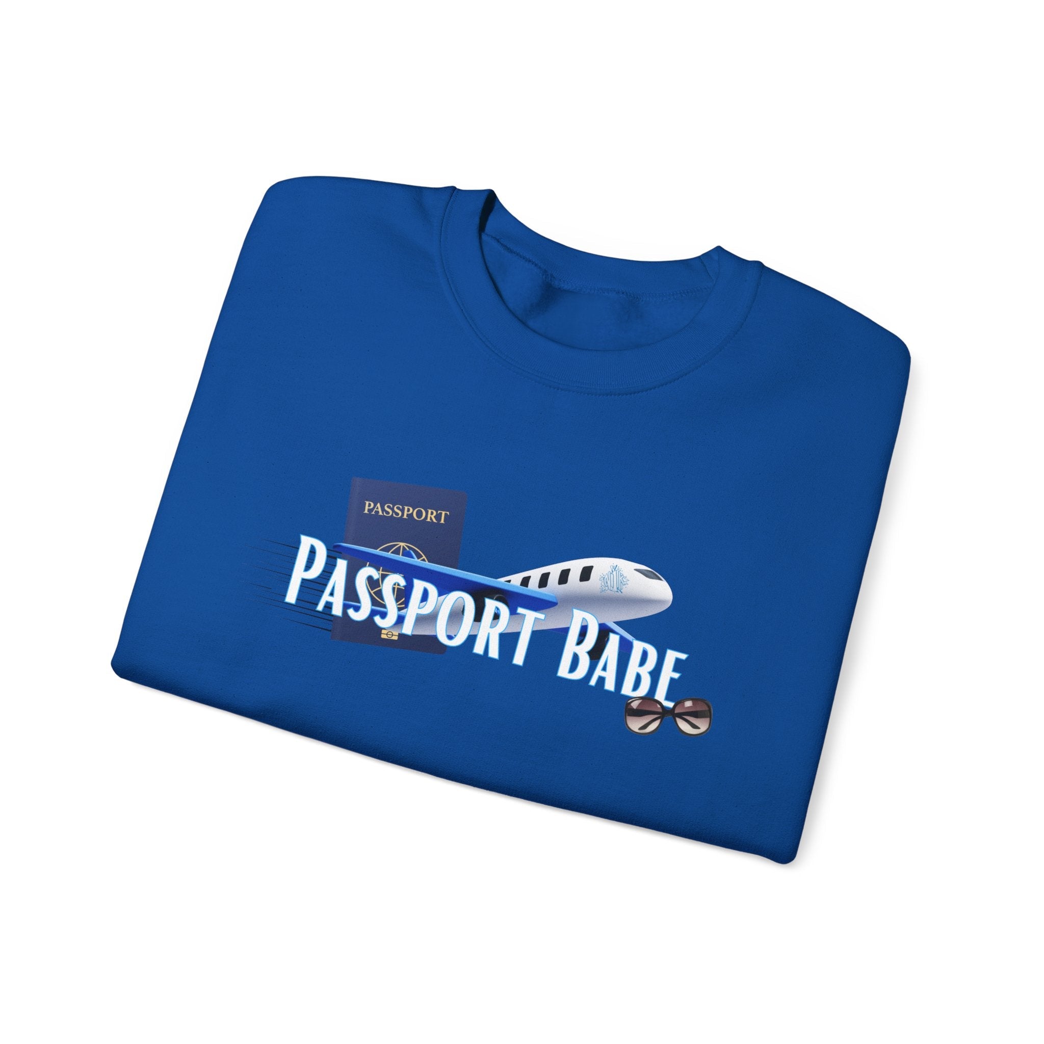 Passport Babe Unisex Heavy Blend™ Crewneck Sweatshirt